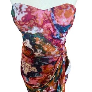 BCX Multicolor Backless Dress